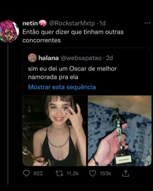 Isabella Moreira Instagram - momentos antes do twitter decidir que ganhei presente de corna

brincadeiras a parte, eu amei meu presente de 10 meses de namoro, assim como eu amo tudo que ela faz. 

te amo minha linda 💘🦥