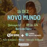 Isabella Santoni Instagram - @canalnovomundo + @coronabrasil 🍻♻️ Sábado AGORA (16/12) teremos um dia mega especial, com educação ambiental, yoga, música, ação de limpeza, brindes e muito mais! Entre no grupo do Canal Novo Mundo no WhatsApp e corre que as inscrições são limitadas! 🚨 Lembrando que essa ação é para maiores de 18 anos! Beba com moderação! Rio de Janeiro, Rio de Janeiro