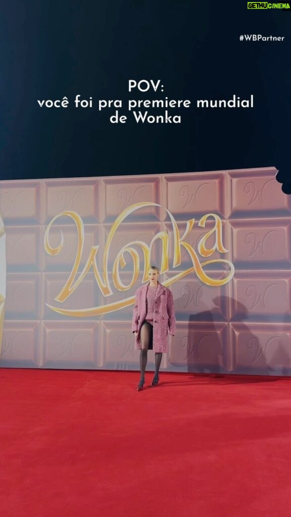 Isabella Scherer Instagram - Vem ver como foi essa experiência mágica de entrar no mundo Wonka Vocês precisam 🍫 assistir o filme nos cinemas 15/12!! #WonkaFilme #WBPartner #WonkaMovie Verifique a classificação indicativa This video is sponsored by Warner Bros.