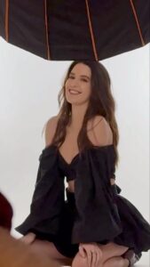 Isabelle Kaif Instagram - Unique allure, undeniable charm @isakaif 🖤💞💘 📸 Photography @dabbooratnani Videography @dabbooratnanistudio Edit by @myrahratnani @manishadratnani Camera @fujifilmxindia Lights @godoxindiaofficial Make up @makebygayetri Hair @nitutamang143 Styling @anshikaav #dabbooreels #dabbooratnani #dabbooratnaniphotography #dabbooratnanicalendar #btswithdabboo #isabellekaif #isakaif #fujifilmxindia Dabboo Ratnani Photography