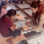 Isha Koppikar Instagram - Devi & Shakti and synonyms to a woman, a girl. I feel so blessed that I was given this opportunity by MA to invite these young girls to our home and seek their blessings. In every girl resides MA. Happy Ashtami ❤️