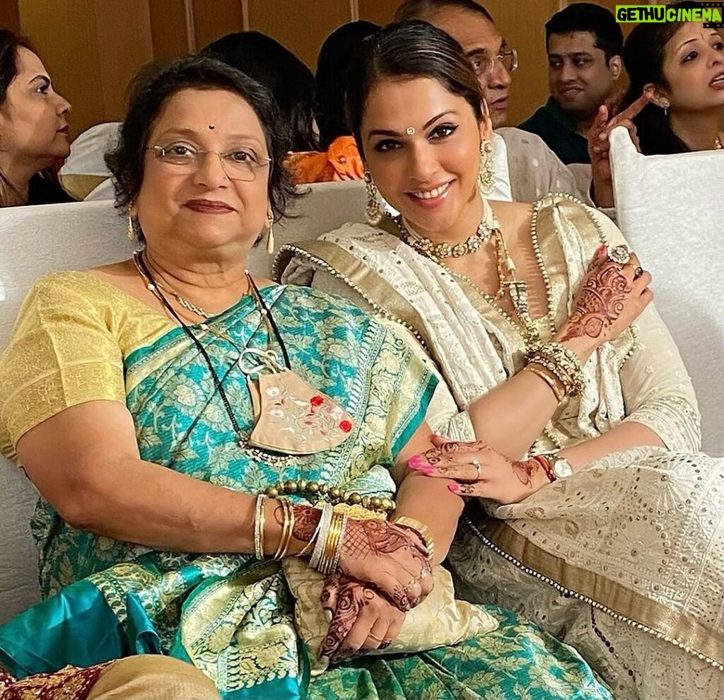 Isha Koppikar Instagram - As I sit down to write this message, my heart is filled with gratitude for the extraordinary woman you are Amma. Your love and support has been my anchor through the ups and downs of life. From the way you selflessly cared for us to the wisdom you've shared, every moment with you is a precious memory. And the yummy food you always make for us 😍. On your birthday, I want you to know how much you mean to me. You're not just my Amma; you're my hero. May this day bring you the same happiness you've brought into my life for so many years. Happy birthday, Amma. Here's to many more years of laughter, love, and unforgettable moments together. ❤️