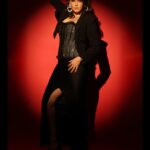 Isha Koppikar Instagram - Dressed in black, living in the red-hot moment 🔥🔥 Makeup: @makeupartistrybykavithasekar Hair: @thamizh.hairstylist Photography: @kiransaphotography Outfit: @neeturohra_india Jewellery: @rayabyvijetar Shoes: @prada Managed by: @dipalijoshi01 @vkcelebrities