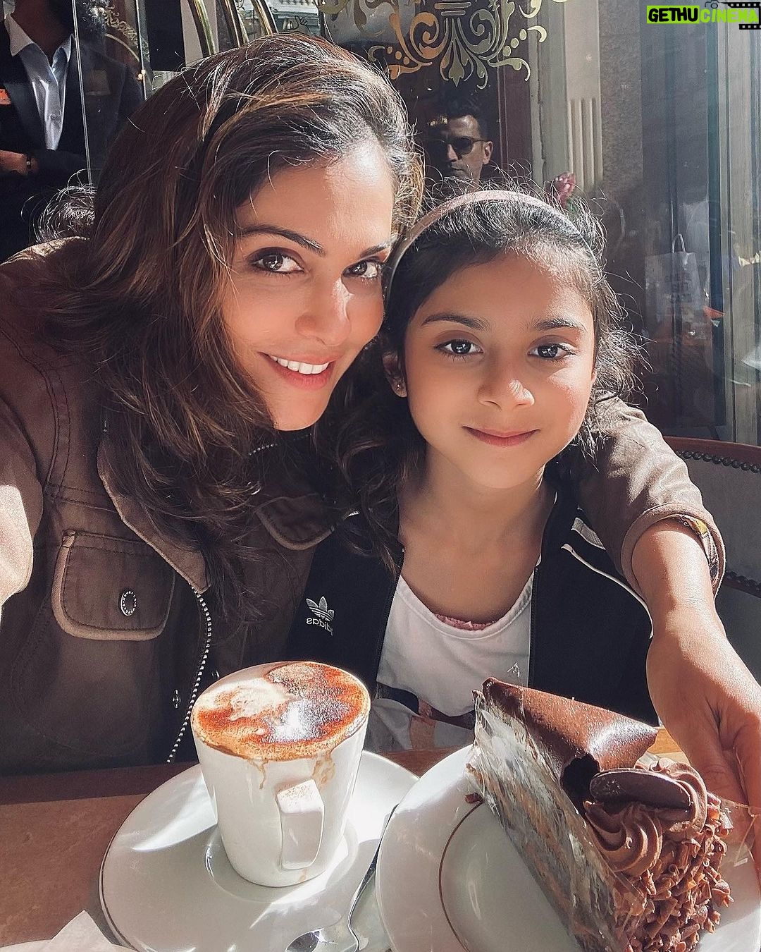 Isha Koppikar Instagram - My Dearest Rianna, Happy 9th Birthday, my sunshine, my precious angel.Today is a day filled with joy and celebration, but it also stirs up a gamut of emotions in me. As I watch you grow, I can't help but feel a bittersweet pride in witnessing the incredible person you're becoming. You bring out the best in everyone you encounter. Your spirit could light up the darkest sky. Never stop being you. From the moment you came into this world, you've been a shining light in my life as Youโre such an inspiration to those around you. Keep shining like the star that you are. Your laughter, your curiosity, and your pure heart has brought so much happiness and warmth into our family. Each passing year, I see you blossoming into a wise, compassionate, intelligent, and kind-hearted young soul, and I couldn't be prouder to call you my daughter. You are the brightest star in my universe, and your presence in my life has brought a depth of love I never knew existed. Thank you for being the incredible daughter that you are. Happy birthday, my darling. May this year bring you endless laughter, adventures, and an abundance of love. With all my love and a million Huggies and Kissies ๐ค๐ Mumma โฅ๏ธ๐