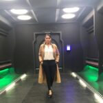 Isha Koppikar Instagram - Behind the scenes while shooting for Ayalaan 🎬 Can you guess what was on my mind? #bts #movie #shooting #ayalaan #onsets