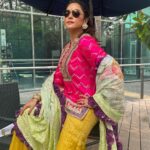 Isha Koppikar Instagram - Sharing a glimpse from the Diwali mela celebration at @richmonddglobalschool in Delhi 😊 Wearing - @mirpurimaheka Makeup - @umang_vanshika Jewellery - Silver by @curiocottagejewelry Video edited by - @shaurya_bajpai Managed by - @dipalijoshi01 @vkcelebrities
