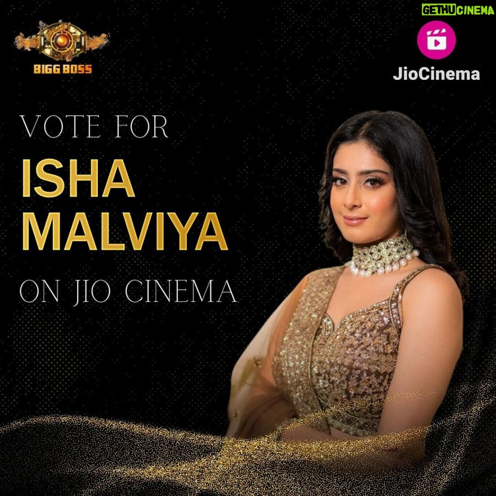 Isha Malviya Instagram - She has never left a stone unturned to entertain her fans may be in Udaariyan or may it be Bigg Boss 17, she needs your votes now more than ever, please login to Jio Cinema App and vote for #ishamalviya now! @colorstv @officialjiocinema #biggboss17 #bb17 #colorstv #jiocinema #endemolshine #ishamalviya