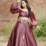 Isha Malviya Instagram - If I have to, I can do anything, I am strong, I am invincible. 💜 #teamishamalviya Shot by: @deepikasdeepclicks Makeup: @tamannaaaa_artistry Hair: @shabana_sheikh_11 Outfit: @aliyanabymeenabazaar Jewels: @the_kizals Team: @insyncdigitals @colorstv @officialjiocinema #biggboss17 #bb17 #colorstv #jiocinema #endemolshine #ishamalviya