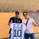 Ishaan Khattar Instagram - Greatest night. Perhaps the greatest World Cup final in sporting history. Can’t even believe what we’ve just witnessed 🔥🔥🔥🔥🔥🔥🔥🔥 @fifa @byjus_app @divyagokulnath thank you for the memories!!! #fifa #worldcup #messi #vamosargentina