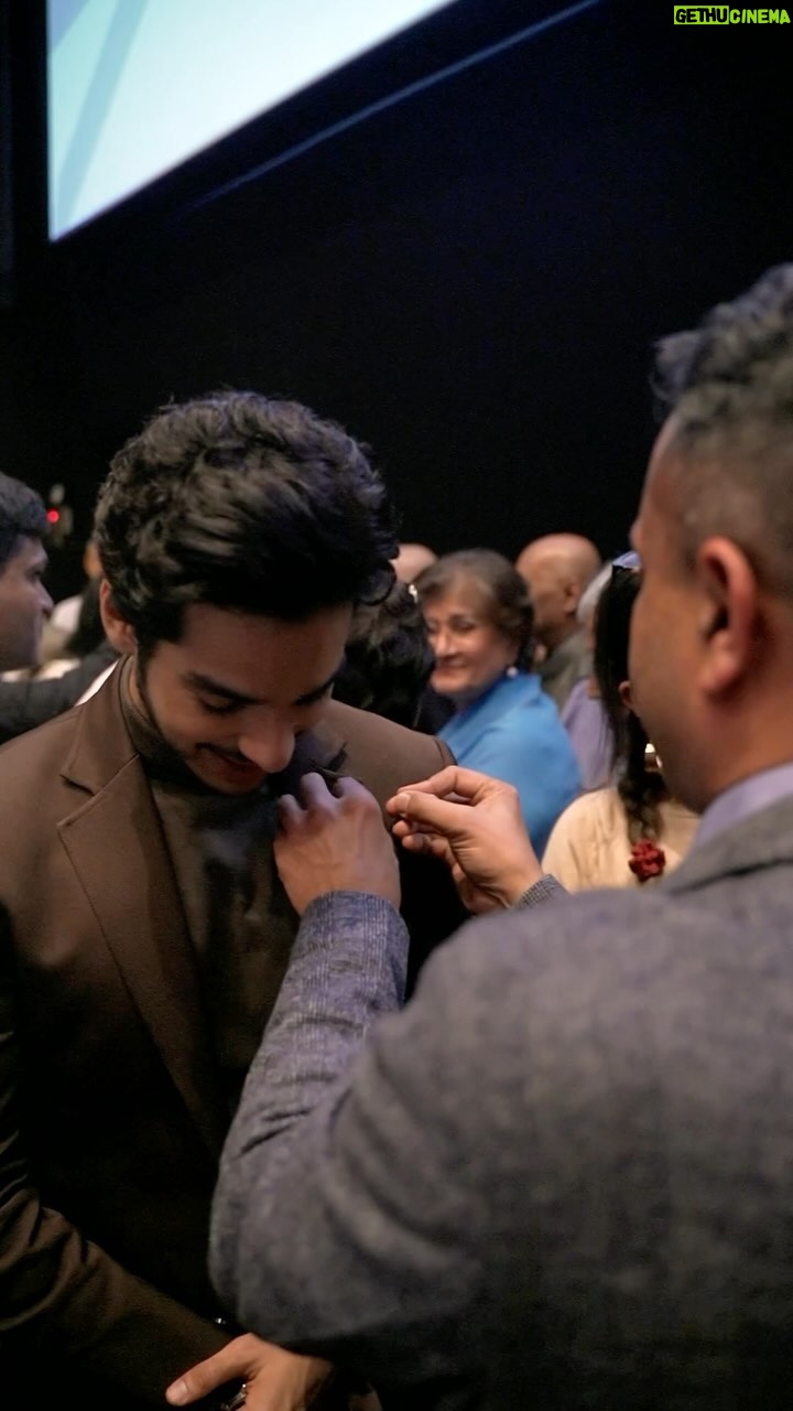 Ishaan Khattar Instagram - Our biggest validation. Our biggest honour. Thank you to Lt Gen Bansi Ponnappa, Lt Gen Amit Sharma and all respected members of 45 Cavalry and the defence forces who embraced us and our film. 2 and a half years after I began preparing to play a cavalier, I feel humbled to be standing before you to share our labour of love. Your encouragement and acceptance of Pippa is the highest award for us. This is your film and I feel privileged to be a small part of it.