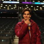 Ishaan Khattar Instagram – What a joyyyyy to be hosted for the NBA playoffs at Brooklyn’s homecourt!! 

WHAT a THRILLING game 😅 great effort by the @brooklynnets and a glorious sweep by the @celtics 🙌🏼🔥

@nba @nbaindia @nbastyle_in #ballislife 💥💥💥 Barclays Center