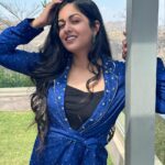 Ishita Dutta Instagram - 💙💙💙 Outfit: @labelparshya PR: @vblitzcommunications @swabhimannjewellery