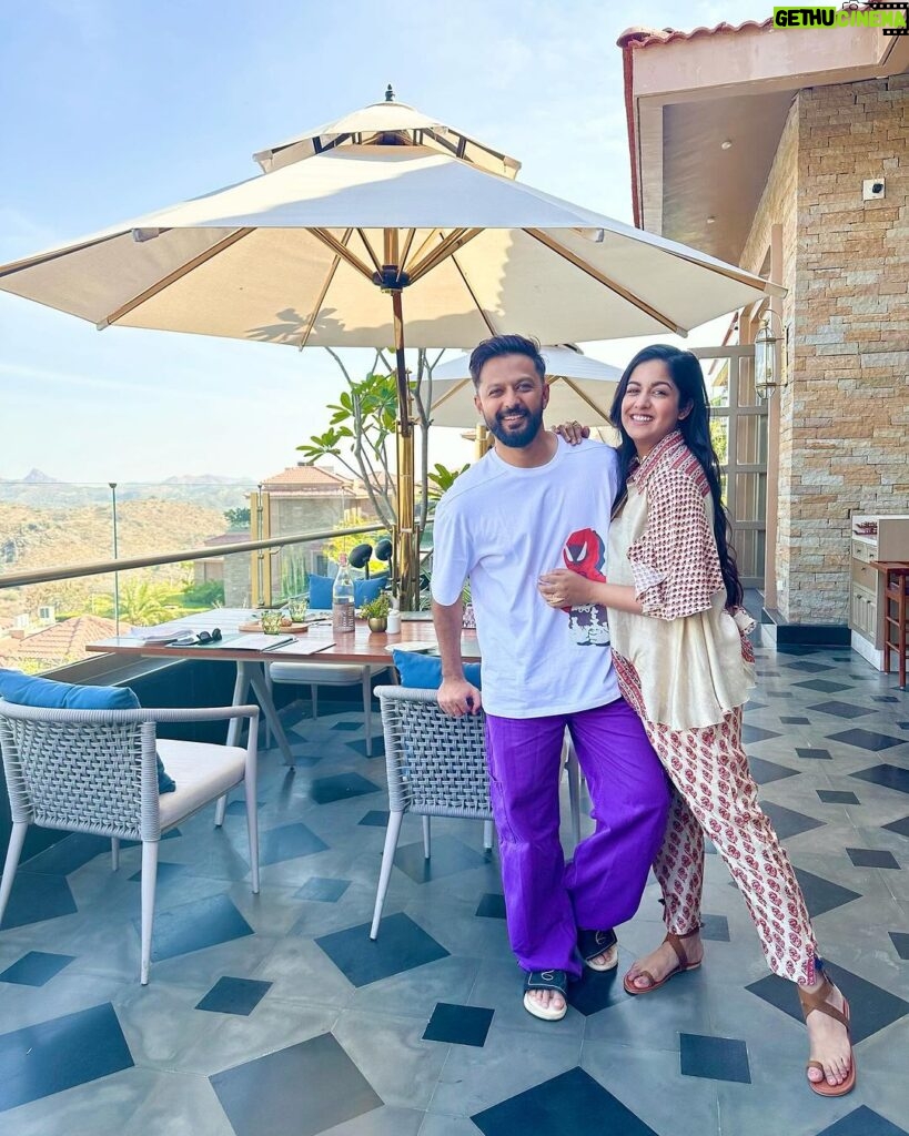 Ishita Dutta Instagram - The best getaway with @vatsalsheth and a much needed one too… away from all the hustle just me and you and the mountains. The best view, the best food, the best hospitality and the best stay…. @mementosbyitchotels_udaipur you have spoilt us and we loved every bit of it… ❤️ From the luxurious room to the private pool to the activities you planned for us everything was just perfect. @khyathisolutions