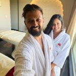 Ishita Dutta Instagram – The best getaway with @vatsalsheth and a much needed one too… away from all the hustle just me and you and the mountains. The best view, the best food, the best hospitality and the best stay…. 
@mementosbyitchotels_udaipur you have spoilt us and we loved every bit of it… ❤️
From the luxurious room to the private pool to the activities you planned for us everything was just perfect.
 @khyathisolutions