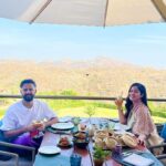 Ishita Dutta Instagram - The best getaway with @vatsalsheth and a much needed one too… away from all the hustle just me and you and the mountains. The best view, the best food, the best hospitality and the best stay…. @mementosbyitchotels_udaipur you have spoilt us and we loved every bit of it… ❤️ From the luxurious room to the private pool to the activities you planned for us everything was just perfect. @khyathisolutions