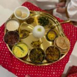 Ishita Dutta Instagram - Happy 6 months my baby ❤️❤️❤️ Vaayu’s Annaprashan ceremony 🙏 For those who don’t know it’s a Bengali traditional ceremony which also known as the rice ceremony where solid food is introduced to the baby by his mama for the first time ❤️ Off course the baby is too small to eat so we only touch the food to introduce him to flavours.