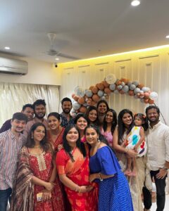Ishita Dutta Instagram - Happy 6 months my baby ❤️❤️❤️ Vaayu’s Annaprashan ceremony 🙏 For those who don’t know it’s a Bengali traditional ceremony which also known as the rice ceremony where solid food is introduced to the baby by his mama for the first time ❤️ Off course the baby is too small to eat so we only touch the food to introduce him to flavours.