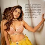Ishita Raj Sharma Instagram - Captivating Elegance: Ishita Raj graces the December 2023 Digital Cover of Passion Vista Magazine, a radiant blend of Bollywood charm and fashion finesse by designer Archana Kochhar. Artist: @iamishitaraj Fashion Designer: @archanakochharofficial #BollywoodGlam #PassionVista #DigitalCover #Beauty #IshitaRajSharma #ArchanaKochhhar Unified Brainz