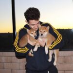Issa Christopher Tweimeh Instagram - i would like you to meet my puppies, rocket and jet🚀🛩 thank you for making me happy