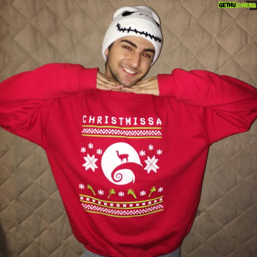 Issa Christopher Tweimeh Instagram - SURPRISE! christmissa sweaters on sale for 9 DAYS!!! the best present ever🎁❤️ issatwaimz.com link in my bio!💫