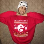 Issa Christopher Tweimeh Instagram - SURPRISE! christmissa sweaters on sale for 9 DAYS!!! the best present ever🎁❤️ issatwaimz.com link in my bio!💫