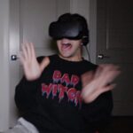 Issa Christopher Tweimeh Instagram - here's a picture of me shitting a spooky brick from my new video on youtube.com/twaimz!!! i played a SCARY ASS GAME WITH A DEMON BOY THAT NEEDS YOGA. SERIOUSLY. link in bio👻