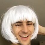 Issa Christopher Tweimeh Instagram - this is what happens when you give me a wig