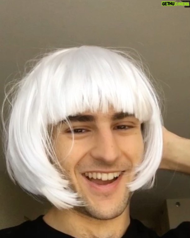 Issa Christopher Tweimeh Instagram - this is what happens when you give me a wig