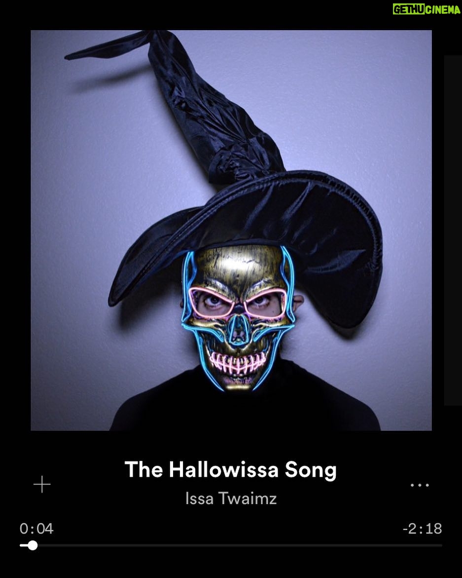 Issa Christopher Tweimeh Instagram - THE HALLOWISSA SONG OUT NOW ON SPOTIFY!!!!
