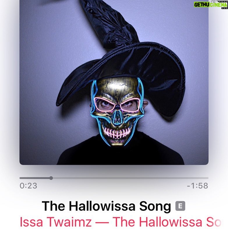Issa Christopher Tweimeh Instagram - THE HALLOWISSA SONG IS OUT NOW ON ITUNES!!! love you guys so much, enjoy WITCHES!!! Just search the name :)