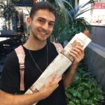 Issa Christopher Tweimeh Instagram - hey y'all i went to the mall and all i bought was a baguette