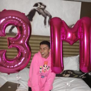 Issa Christopher Tweimeh Instagram - 3 MILLION BAD BITCHES