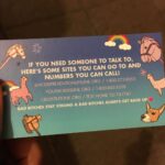 Issa Christopher Tweimeh Instagram - giving these cards out at all of my shows for anybody who wants one😊love you guys so much💕