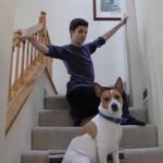 Issa Christopher Tweimeh Instagram - happy 4th birthday llama song!!!!!! same stairs, same us :)