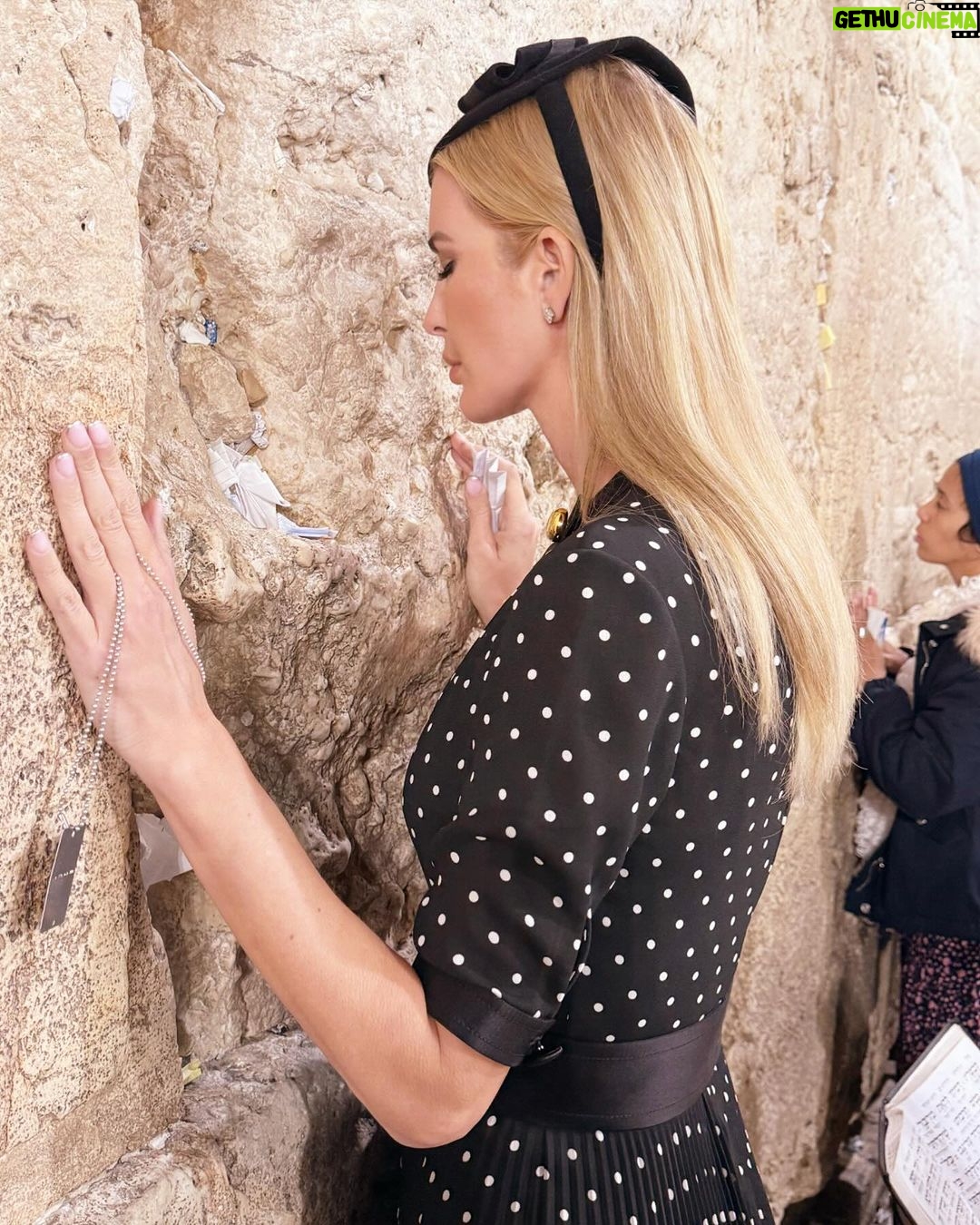 Ivanka Trump Instagram - As I depart from Israel, my heart fills with a mix of sorrow and hope. Witnessing the aftermath of the October 7th terrorist attack, I heard heart-wrenching stories from victims, families, soldiers, and first responders. Their strength amid the despair was profoundly moving and the resolve of this resilient and tough people reminds us that even in the darkest times, hope and goodness are ever-present. As so many rise to help, heal, and rebuild, it’s a testament to the enduring spirit of humanity. Tonight and every night I pray for the safe return of all hostages and the healing of each victim and of their families.