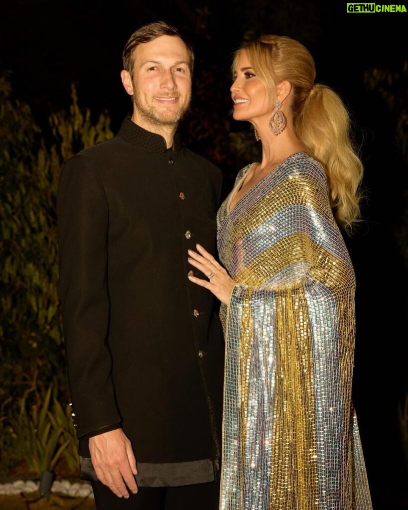 Ivanka Trump Instagram - First night in India ~ a magical evening in Everland ! 🇮🇳🪷 Sending warm wishes to Anant and Radhika for endless happiness and love as they embark on this wonderful adventure together. Jamnagar Gujrat India