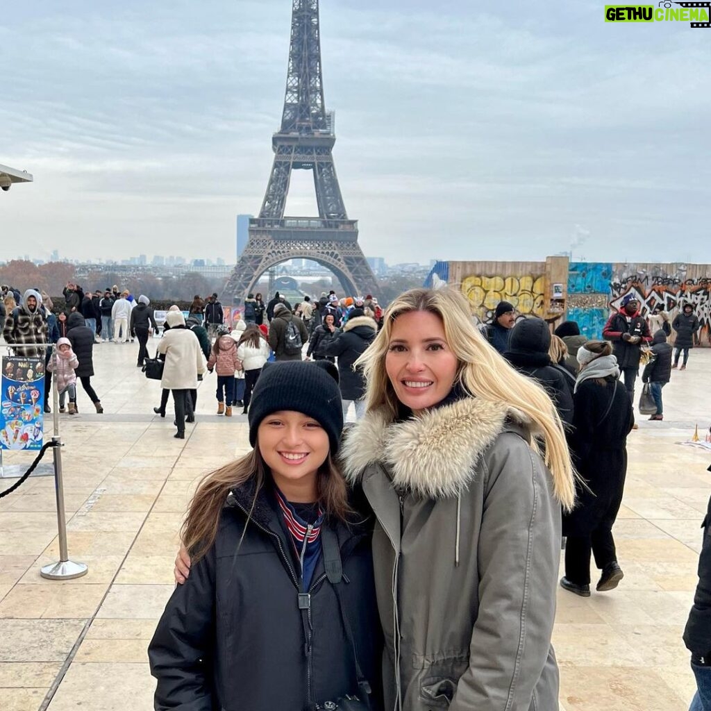 Ivanka Trump Instagram - 💙🤍♥️ Paris, France