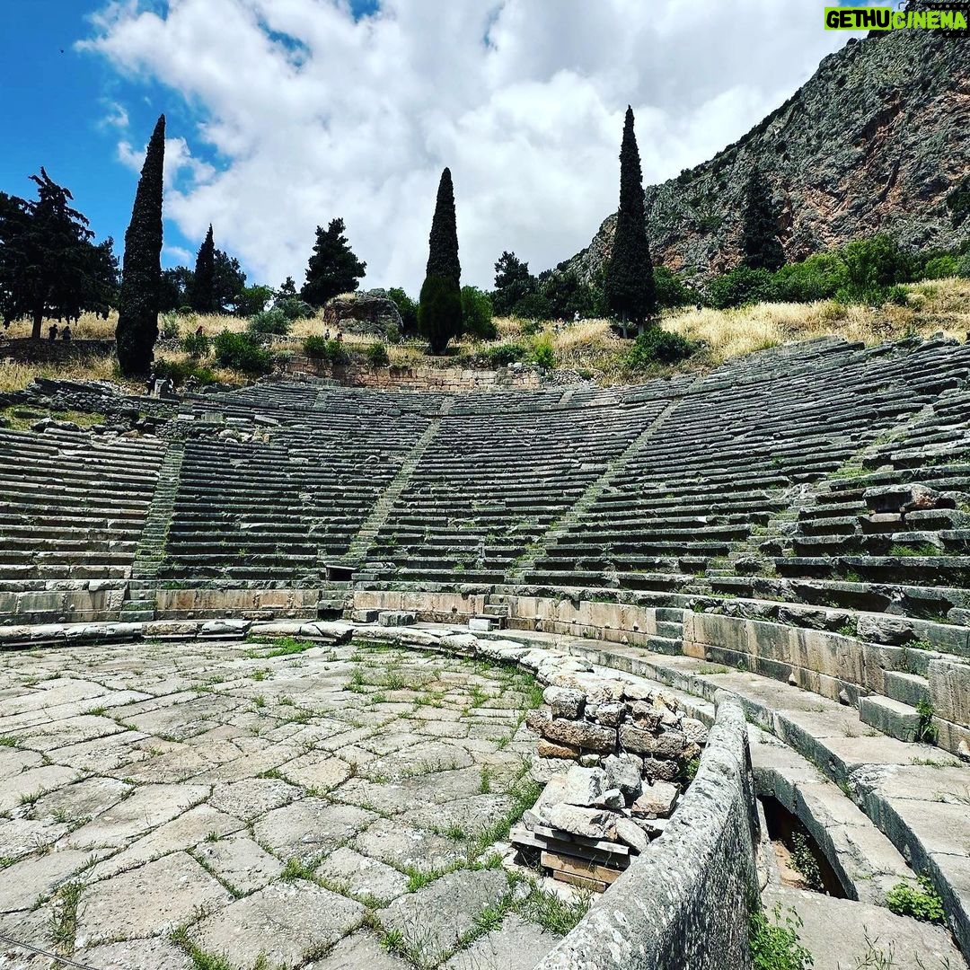 Ivanka Trump Instagram - “Know thyself” These were the words inscribed above the entrance of the Temple of Apollo in Delphi. Before asking any questions of the gods, the Oracle of Delphi demanded that travelers investigate themselves; encouraging self-reflection and self-awareness. The inscription, an essential principle for personal growth and wisdom, served as a reminder to those seeking guidance from the Oracle that true wisdom begins with understanding oneself ✨ Delphi, Greece
