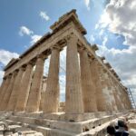 Ivanka Trump Instagram - 🇬🇷🌀🧿🤍🌞✨🏛️🌿 Exploring the Acropolis in Athens! 🇬🇷✨ The Acropolis is a testament to the incredible achievements of ancient Greek civilization and their enduring legacy. It's a place where history comes alive, transporting you back in time to an era of myth, philosophy, and cultural brilliance. Standing atop this ancient citadel, surrounded by iconic structures like the Parthenon and the Erechtheion, I was awe-inspired by the incredible power of human ingenuity. The panoramic views of Athens from the Acropolis were breathtaking, offering a mesmerizing blend of ancient and modern cityscapes. It's a sight that will forever be etched in my memory 💙💙💙 P.S. Go Miami Heat ! 🔥 Acropolis Athens, Greece