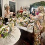 Ivanka Trump Instagram - Had so much fun with my girls last night creating beautiful floral arrangements to kick off the holiday season ! 🌸✨🌺 @twigsanddaisies Miami, Florida