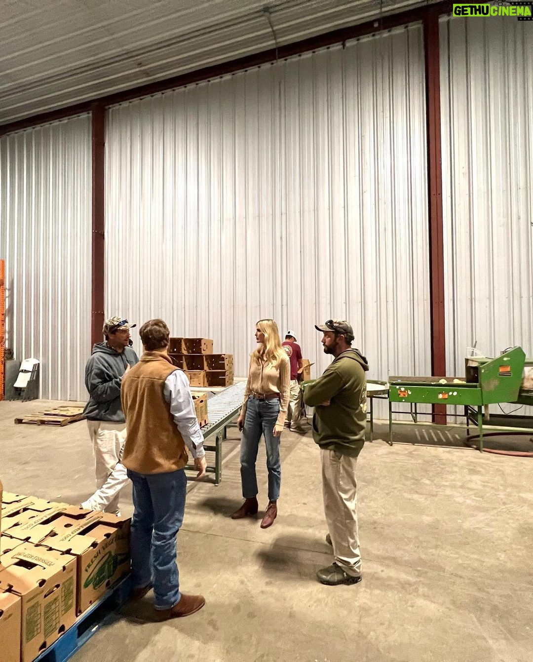 Ivanka Trump Instagram - On this Giving Tuesday, I joined @riperevival to distribute their beautiful, locally sourced fresh and nutritious produce to families in need in rural North Carolina. Wonderful organizations like this help revive communities through food and foster connectivity between America’s small farms and hungry families. 🥬 🌽🥛🍎🥕 Join me in supporting @riperevival on this #givingtuesday ⬇️ https://www.riperevivalmarket.com/pages/nonprofit Littleton, North Carolina