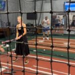 Ivanka Trump Instagram - Pre-game warm up with @polarpete20 and @bnimmo24 was Amazin’ ! Let’s Go Mets!