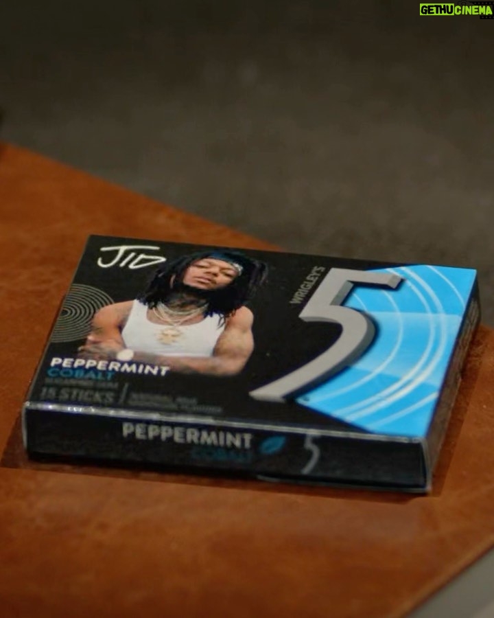J.I.D Instagram - #Ad #Sweeps Putting together something special with @5gum to celebrate hip-hop’s 50th anniversary. A new track you can only hear five times EVER. So you really gotta appreciate every listen. Enter for a chance to hear it at 5gum.com/JID #LifeHappensIn5 #5inalifetime