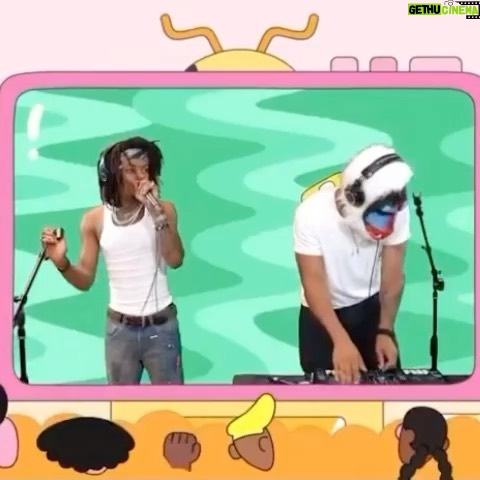 J.I.D Instagram - Thank you @adultswim #lazerwulf and the whole #adultswimfestival . The whole experience was Amazing! Big Love “Open the couch section up”