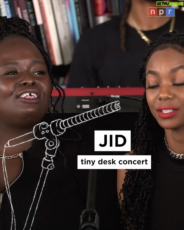 J.I.D Instagram - #TinyDeskConcert • Click the link in bio to watch the Tiny Desk concert from JID (@jidsv)!⁠ ⁠ ⁠ ⁠ #TinyDesk #NPRmusic #JID