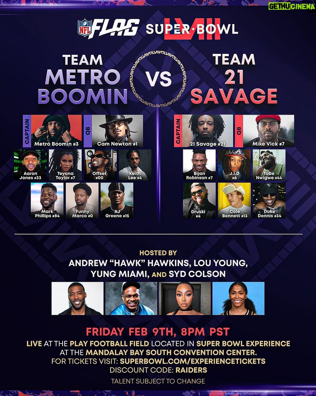 J.I.D Instagram - Team Savage got W in the @nfl celebrity flag football game last night. Thank you to everyone who helped put it together, i slick stilll got it lol State line: 3 catches 2TDs (FROM MICHAEL VICK!! 3 PBUs(2 led to Interceptions) got scored on once but fuck dat lol
