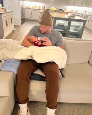 J.J. Watt Instagram - Happiest year of our lives. 
Happy Birthday Koa James!

🎂