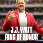 J.J. Watt Instagram - @jjwatt immortalized in Texans history