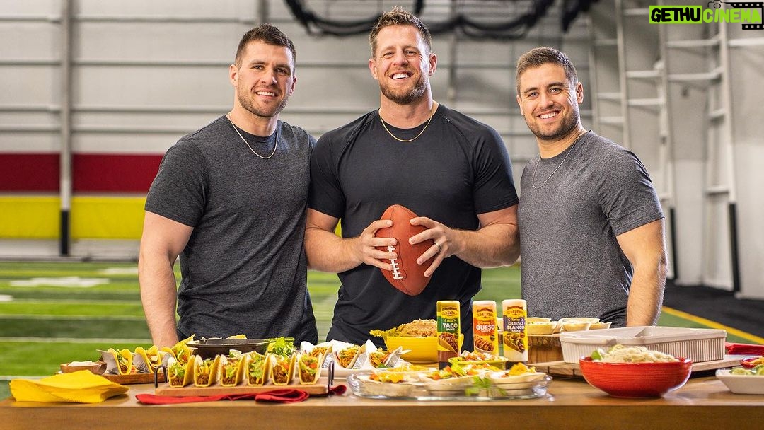 J.J. Watt Instagram - If you don’t celebrate Taco Tuesday, what are you even doing?!? It’s a pretty surreal Taco Tuesday for my brothers and I, as we grew up enjoying tacos weekly and now here we are today partnering with @oldelpaso to create a commercial and our own versions of Taco Tuesday. There were plenty of “spirited debates” on set when discussing who’s taco choices were best, but that’s just standard stuff when it comes to us. However you choose to prepare your tacos, just make sure you sit back and enjoy the final product. Happy Taco Tuesday my friends! 🌮🌮🌮 #ad