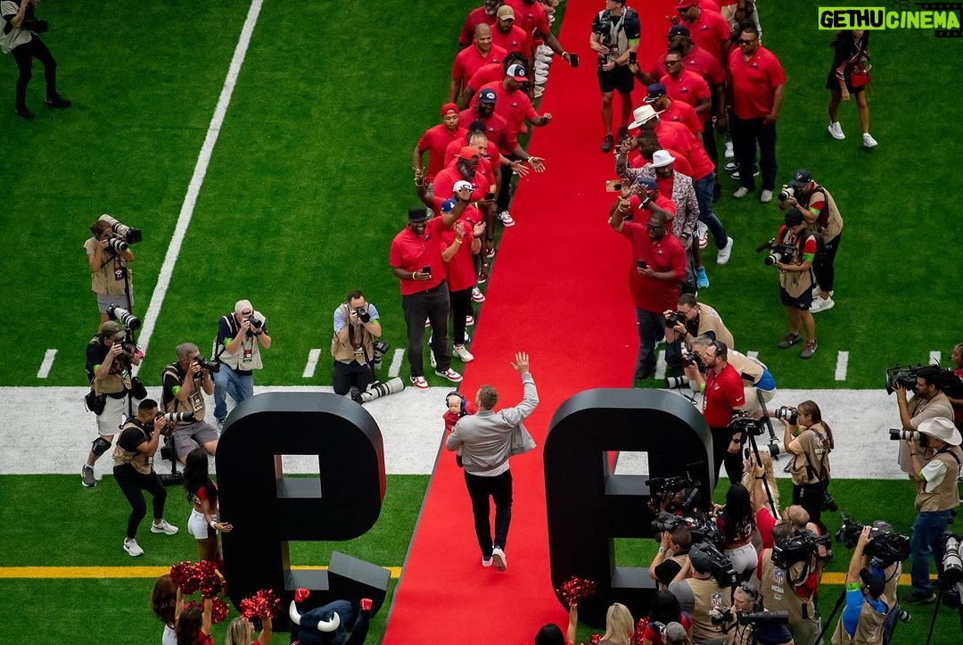 J.J. Watt Instagram - Finally getting a chance to take a breath and process the weekend. To every fan who showed up, to every teammate, coach, legend and friend who attended, to all those who put in so much work to make everything perfect, to everyone in the organization, to everyone around the entire city who showed love everywhere we went, to Demeco and the boys for putting on a hell of a performance we can all be proud of and to everyone in between… I cannot thank you enough. After a few days of reflection, my thoughts remain the same… Houston, I love you. 🤘🏼
